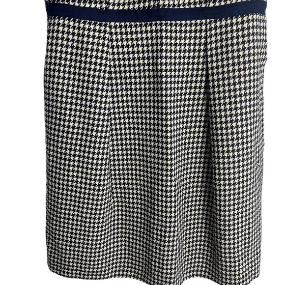 DRAPER JAMES Houndstooth Sleeveless Dress in Black / White Size 10 NWT - Picture 6 of 9